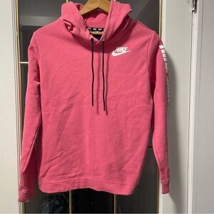 Nike pink Pullover Hoodie medium
